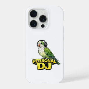 Personaler DJ Quaker-Papagei iPhone 15 Pro Hülle