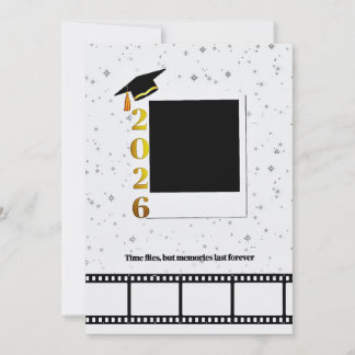 Personalisable Photo graduation Card Invitation Einladung