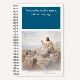 Personalise: No unimportant person Notizbuch