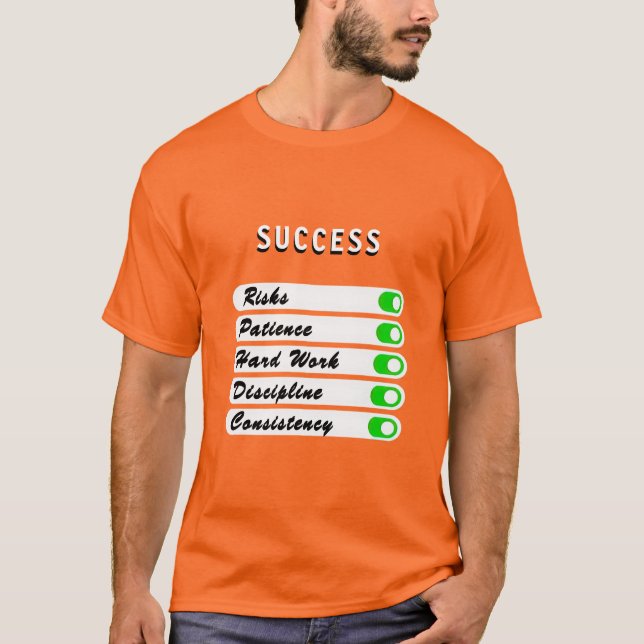 Personalise your success conditions T-Shirt (Devant)