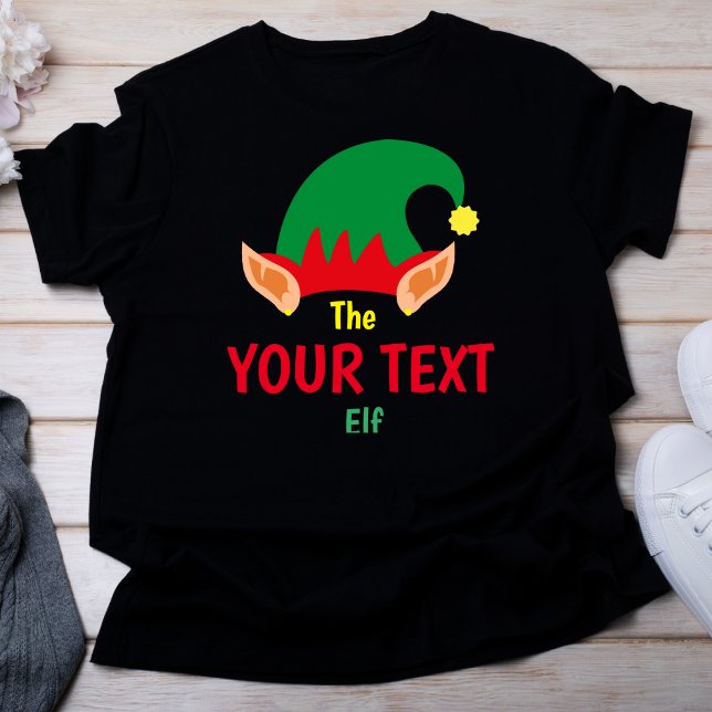 Personalised Christmas Elf T Shirt (Von Creator hochgeladen)