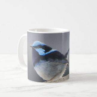 Personalised Cute Superb Fairywren Coffee Mug Kaffeetasse