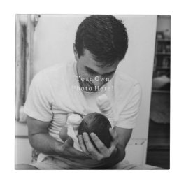 Personalised Father's Day Your Own Photo. Fliese