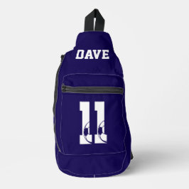 Personalised Football Boot Crossbody Bag