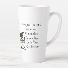 Personalised Graduation Gift for Her – Custom Name Milchtasse