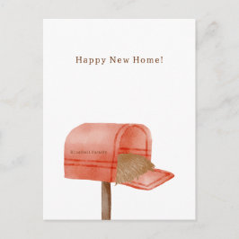 Personalised Happy New Home Card. Postkarte