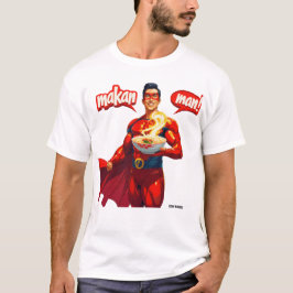 Personalised Makan Man - Singapore Unisex T-shirt