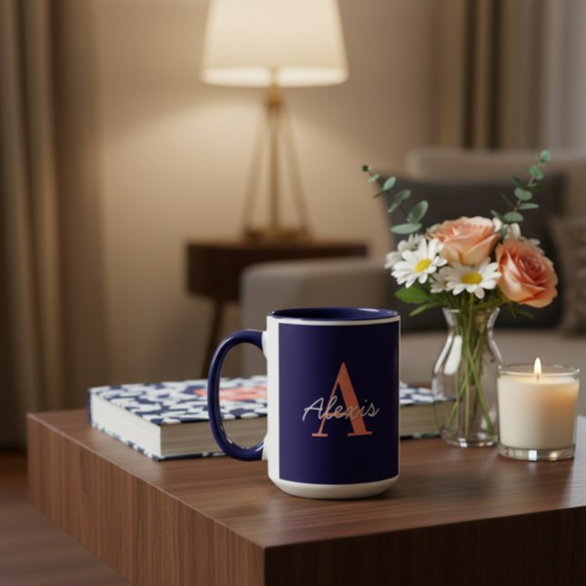 Personalised Mug | Initial and Name Mug | Custom  (Créateur téléchargé)