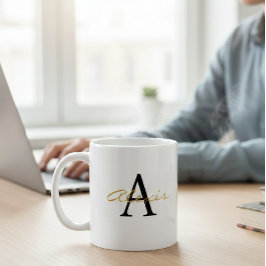 Personalised Mug | Initial and Name Mug | Custom  Kaffeetasse