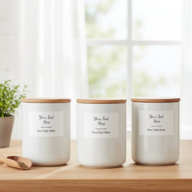 Personalised Organisation Labels, Design Your Own Lebensmitteletikett (Von Creator hochgeladen)