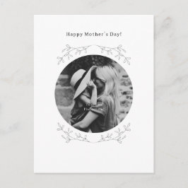 Personalised Photo Happy Mother's Day Card. Postkarte