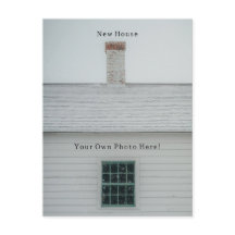 Personalised Photo Moving House New Home Card.