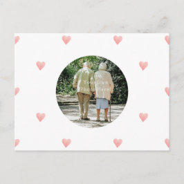 Personalised Photo Valentine's Day Card. Postkarte