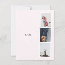 Personalised Photo Valentine's Day Love Card. Postkarte