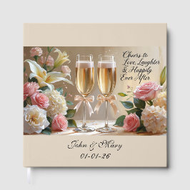 Personalised Wedding Guest Book-Happily Ever After Gästebuch