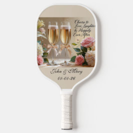Personalised Wedding Pickleball Paddle