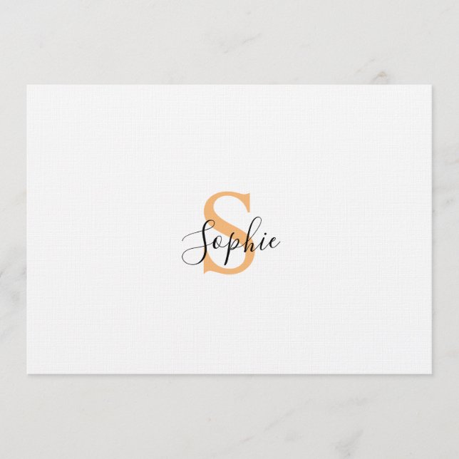 Personalised Your Name, Custom Name, Birthday Gift Einladung (Vorderseite)