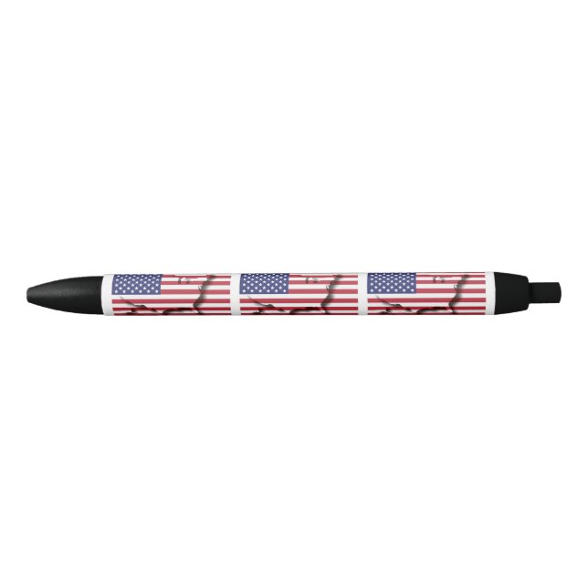 personalisierbar | Patriotisch | USA-Flagge Kugelschreiber (Vorderseite)
