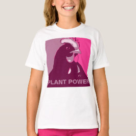 Personalisierbar! Rosa Pop Art Inspiriert Hühnerhe T-Shirt