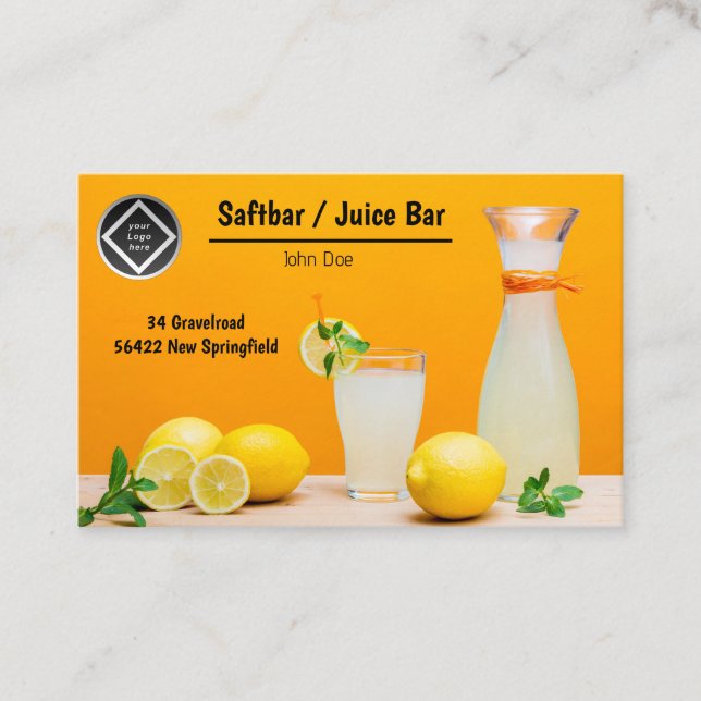 Personalisierbare gewerbliche visitenkarte (Vorderseite)