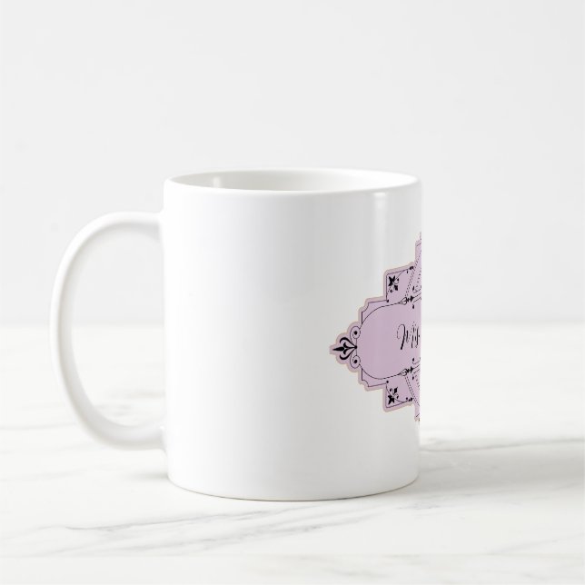 Personalisierbare Hochzeitskaffee-Tasse Kaffeetasse (Links)