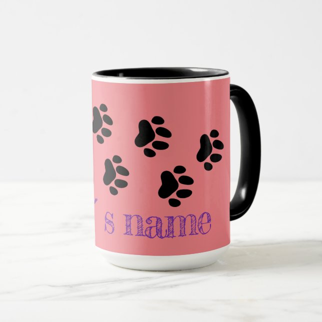 personalisierbare Katzentasse Tasse (VorderseiteRechts)