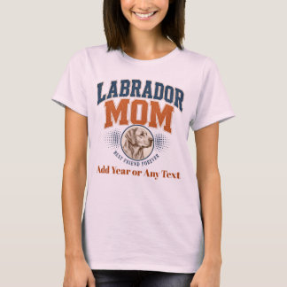 Personalisierbare Labrador-Mutter, individuelles G T-Shirt