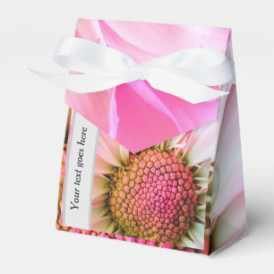 Personalisierbare Pink Daisy Geschenkbox Geschenkschachtel