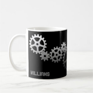 Personalisierbare Tasse mit Gangmuster