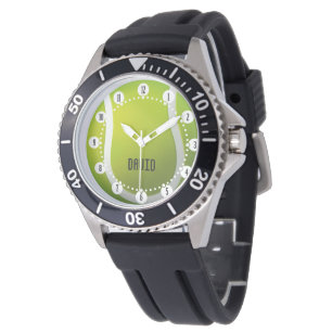 Personalisierbare Tenniszeit Coole Sportgeschenk Armbanduhr