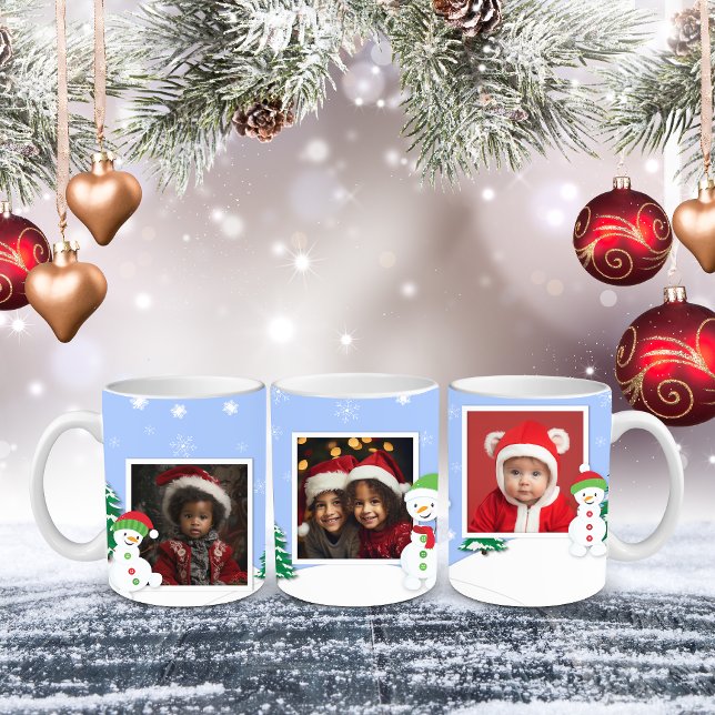 Personalisierbare Weihnachts-Foto-Tasse, 11 oz Kaffeetasse (Von Creator hochgeladen)