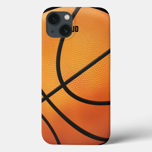 Personalisierbarer Basketball Case-Mate iPhone Hülle (Rückseite)