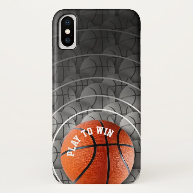 Personalisierbarer Basketball Case-Mate iPhone Hülle (Rückseite)
