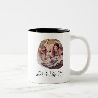 Personalisierbarer Kaffeebecher . Freunde & Famili Zweifarbige Tasse