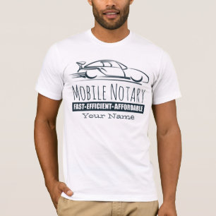 Personalisierbarer Name für ein öffentliches mobil T-Shirt