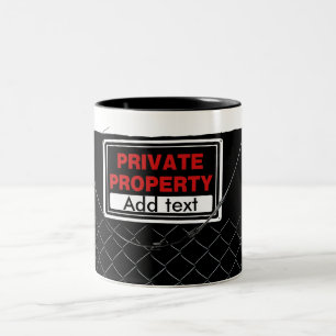 Personalisierbarer Spaß Cool einzigartig Zweifarbige Tasse