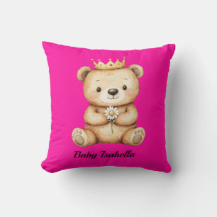Personalisierbarer Teddybär Kissen