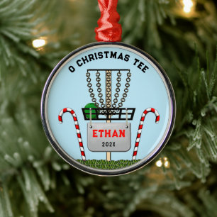 Personalisierbares Disc-Golf-Sammelobjekt 2022 Ornament Aus Metall
