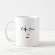 Personalisiere es! Yorkie Mama 1 Herzname