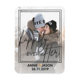 Personalisiere   Glücklich immer nach   Keesesenma Magnet