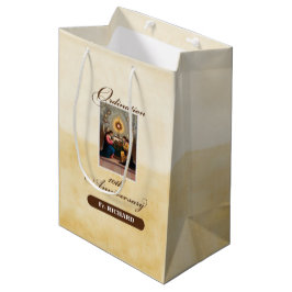 Personalisieren, 10. Ordination Anniversary Angels Mittlere Geschenktüte