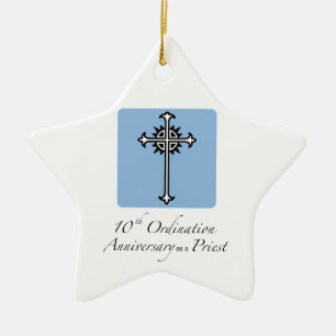 Personalisieren, 10. Ordination Jahrestag des Prie Keramik Ornament