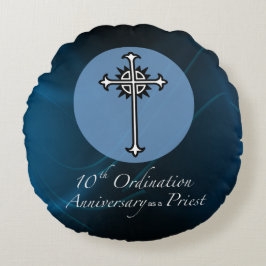 Personalisieren, 10. Ordination Jahrestag des Prie Rundes Kissen