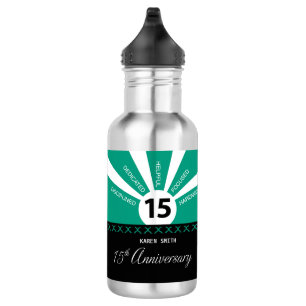 Personalisieren, 15. Jubiläumsjahr Edelstahlflasche