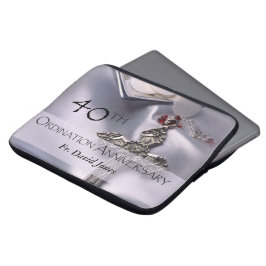 Personalisieren, 40. Ordination Jubiläum Glückwuns Laptopschutzhülle