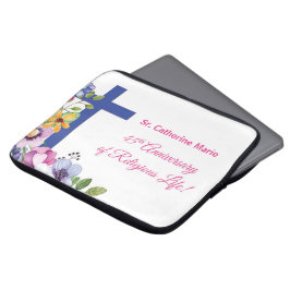 Personalisieren, 45-jähriges religiöses Leben Laptopschutzhülle