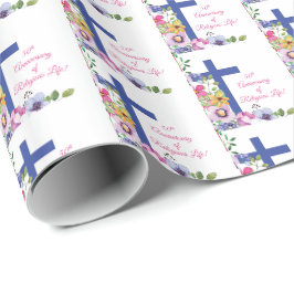 Personalisieren, 50. Jubiläum Nun religiöses Leben Geschenkpapier