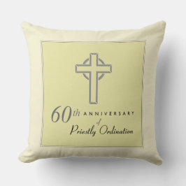 Personalisieren, 60. Geburtstag des Priesters verk Kissen