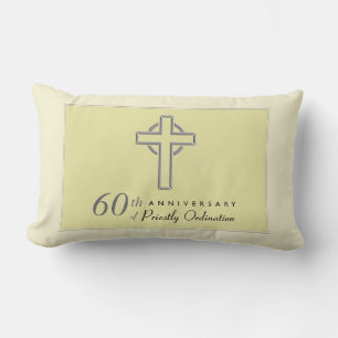 Personalisieren, 60. Geburtstag des Priesters verk Lendenkissen