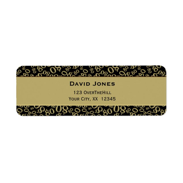 Personalisieren: 80. Geburtstag Themenausstellung  (Vorne)